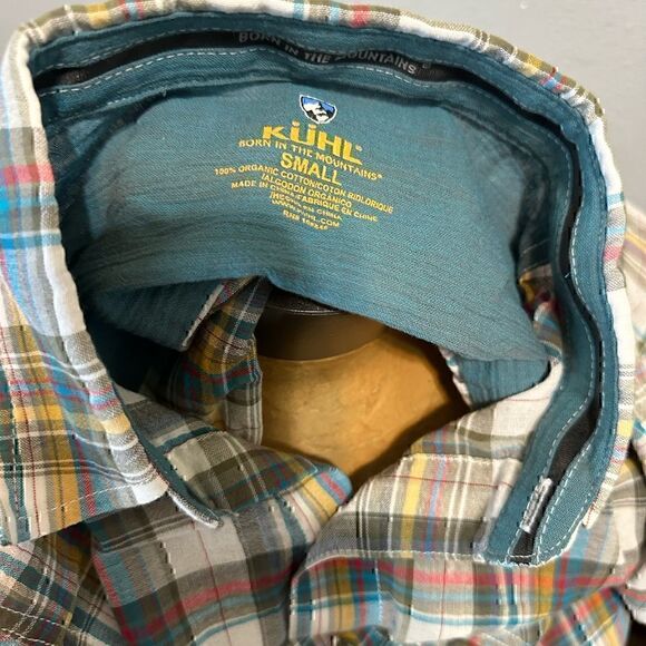 Kuhl Womens Small Short Sleeve Button Down Shirt - Picture 5 of 5
